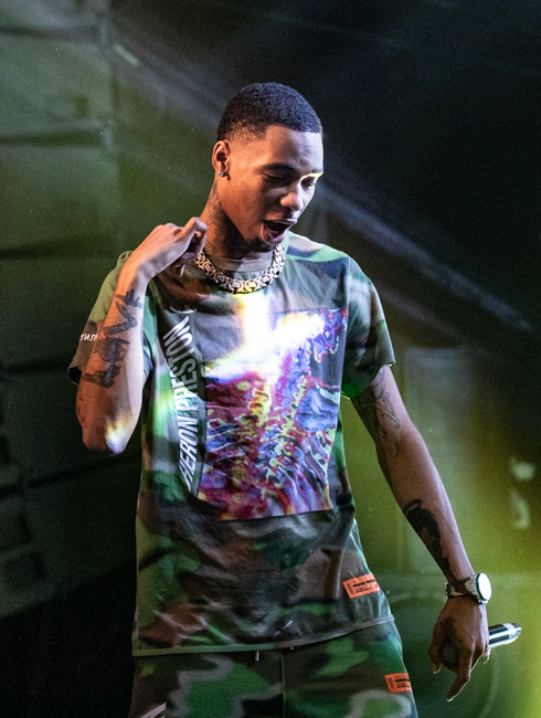 Key Glock, Roseland Theater, photo by Sal Barragan