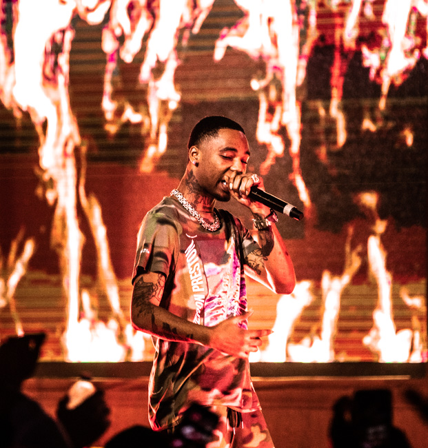 Key Glock, Roseland Theater, photo by Sal Barragan