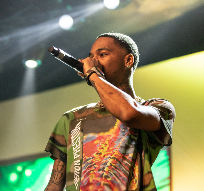 Key Glock, Roseland Theater, photo by Sal Barragan