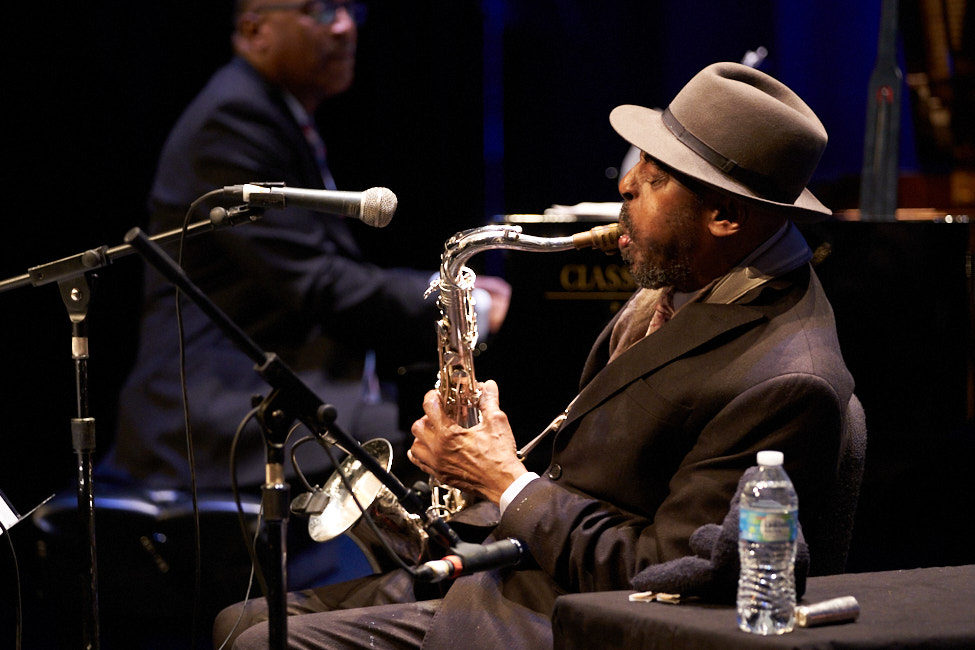 Archie Shepp, Newmark Theatre, PDX Jazz Festival, photo by Tyler Johnston