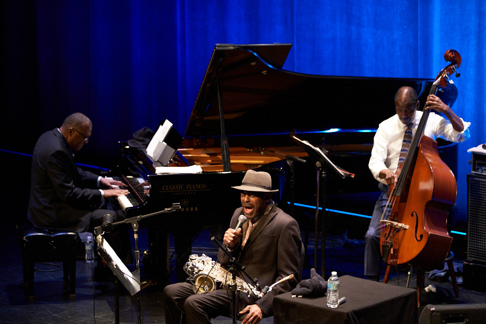 Archie Shepp, Newmark Theatre, PDX Jazz Festival, photo by Tyler Johnston
