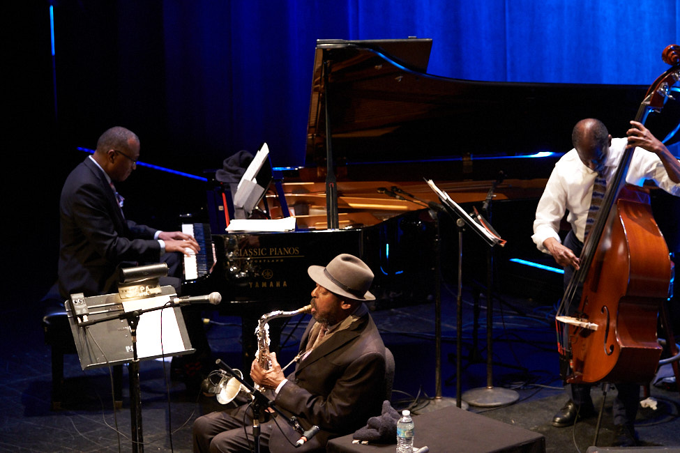 Archie Shepp, Newmark Theatre, PDX Jazz Festival, photo by Tyler Johnston