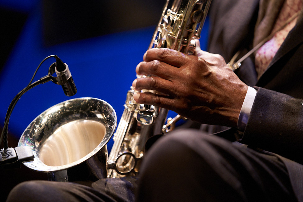 Archie Shepp, Newmark Theatre, PDX Jazz Festival, photo by Tyler Johnston