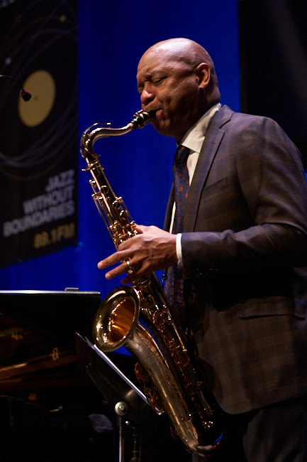 Branford Marsalis, Newmark Theatre, PDX Jazz Festival, photo by Tyler Johnston