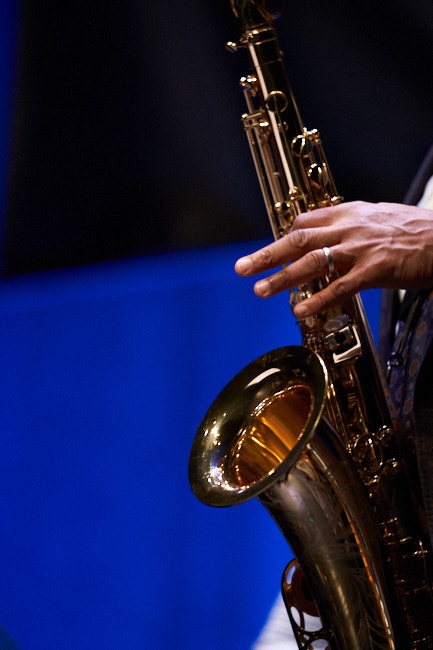Branford Marsalis, Newmark Theatre, PDX Jazz Festival, photo by Tyler Johnston