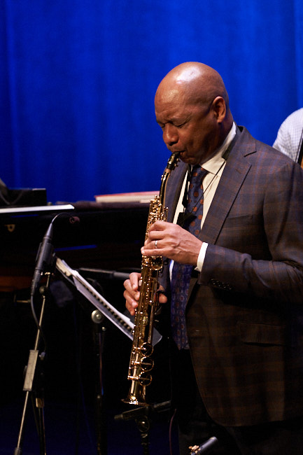 Branford Marsalis, Newmark Theatre, PDX Jazz Festival, photo by Tyler Johnston