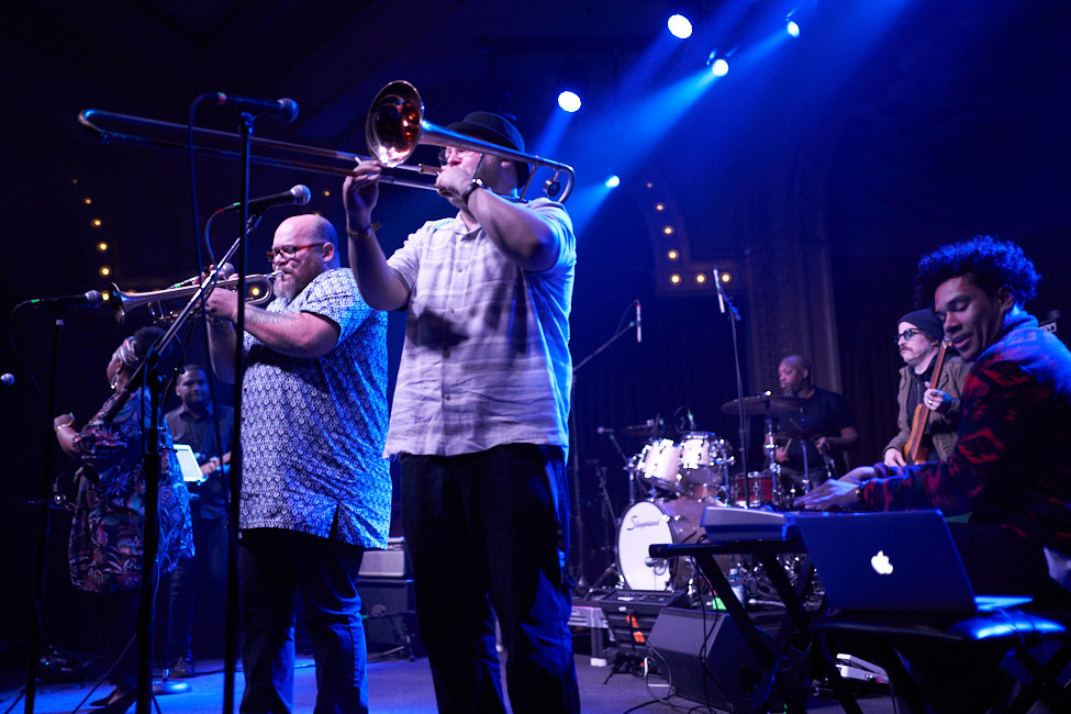 Farnell Newton, The Othership Connection, Crystal Ballroom, photo by Tyler Johnston