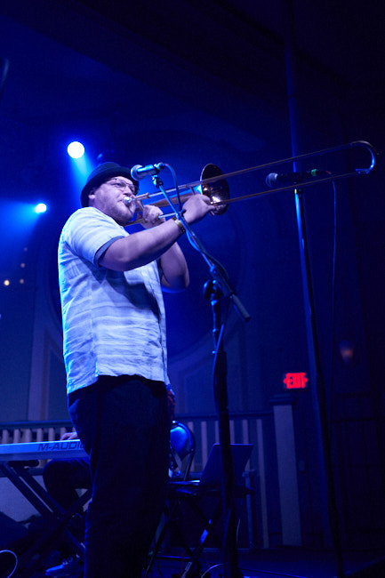 Farnell Newton, The Othership Connection, Crystal Ballroom, photo by Tyler Johnston