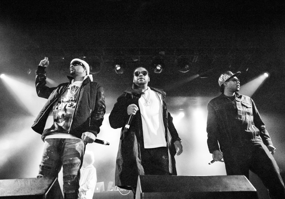 Bone Thugs-N-Harmony, Roseland Theater, photo by Sal Barragan