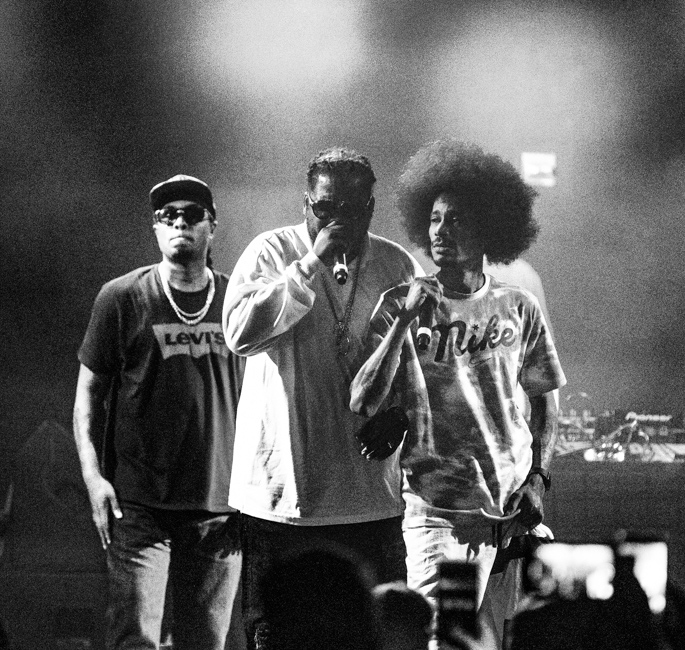 Bone Thugs-N-Harmony, Roseland Theater, photo by Sal Barragan