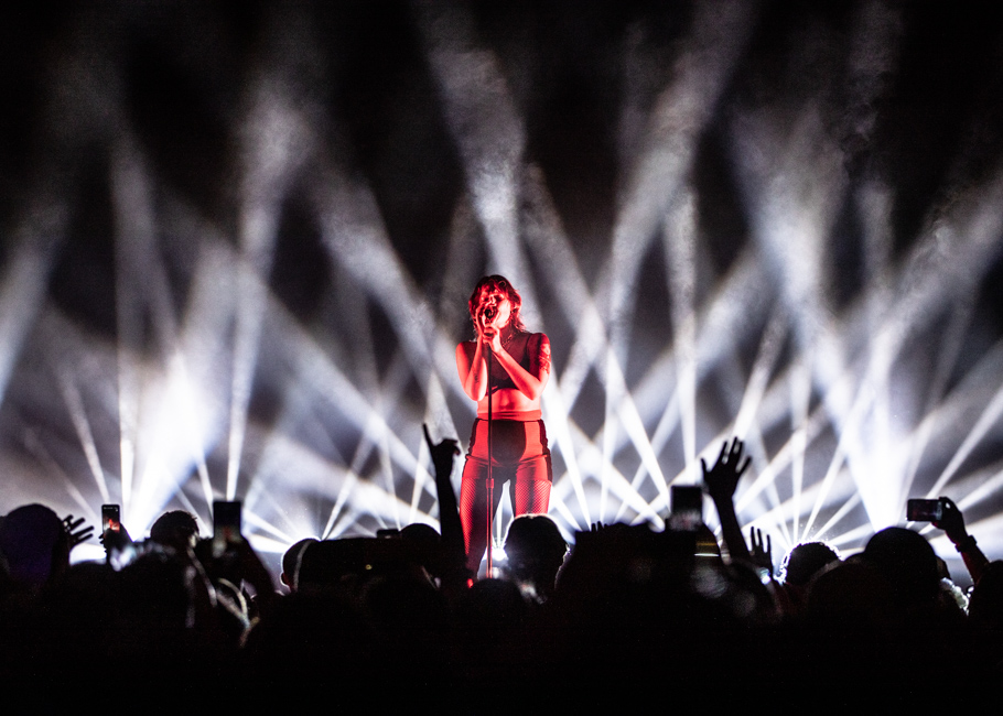 Tove Lo, Roseland Theater, photo by Sal Barragan