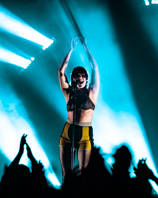 Tove Lo, Roseland Theater, photo by Sal Barragan