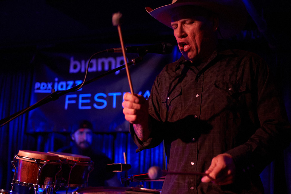 Mike Dillon, Jack London Revue, photo by Tyler Johnston