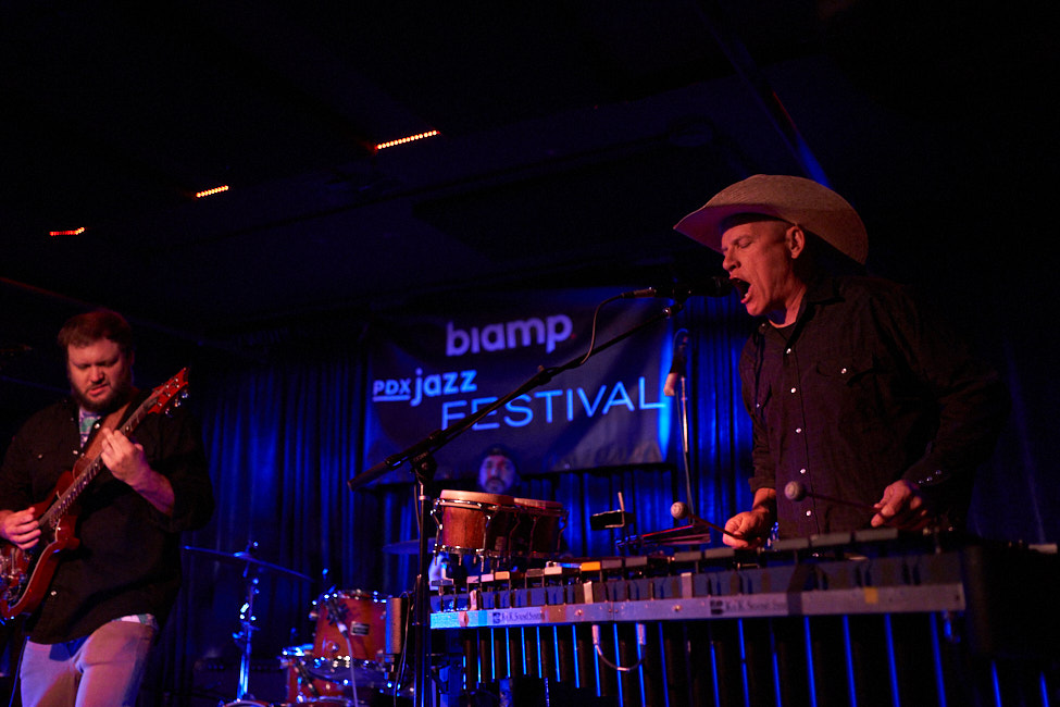 Mike Dillon, Jack London Revue, photo by Tyler Johnston