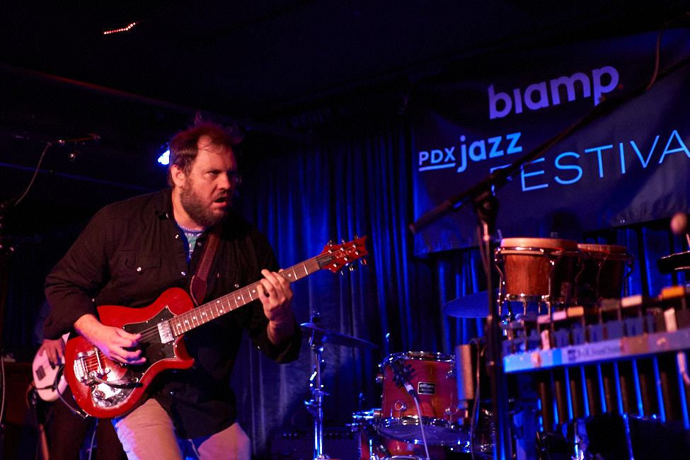 Mike Dillon, Jack London Revue, photo by Tyler Johnston