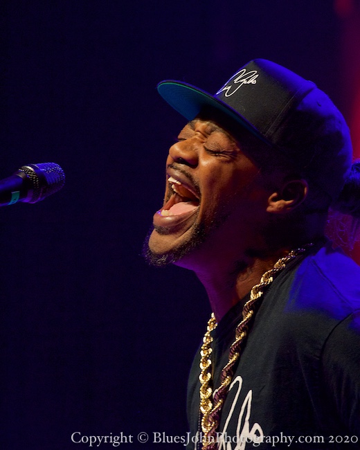 Eric Gales, Aladdin Theater, PDX Jazz Festival, photo by John Alcala