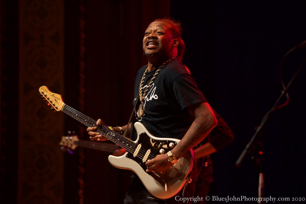 Eric Gales, Aladdin Theater, PDX Jazz Festival, photo by John Alcala