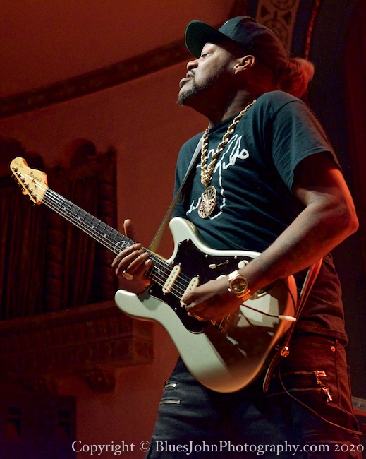 Eric Gales, Aladdin Theater, PDX Jazz Festival, photo by John Alcala