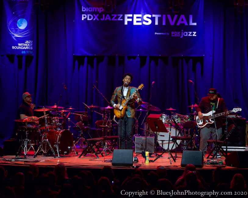 Ron Artis II, Aladdin Theater, PDX Jazz Festival, photo by John Alcala