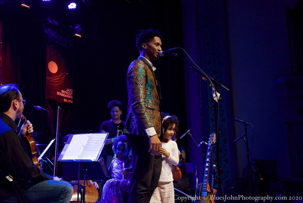 Ron Artis II, Aladdin Theater, PDX Jazz Festival, photo by John Alcala