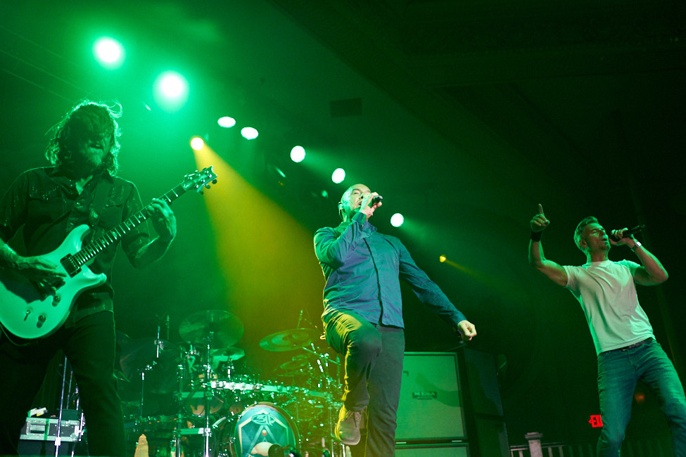 311, Crystal Ballroom, photo by Tyler Johnston
