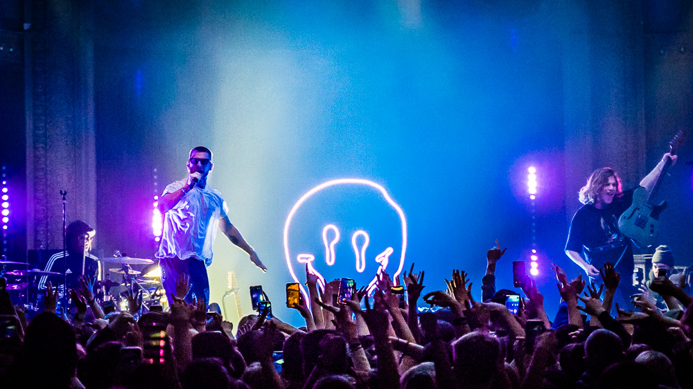 Marc E. Bassy, Crystal Ballroom, photo by Miguel Padilla