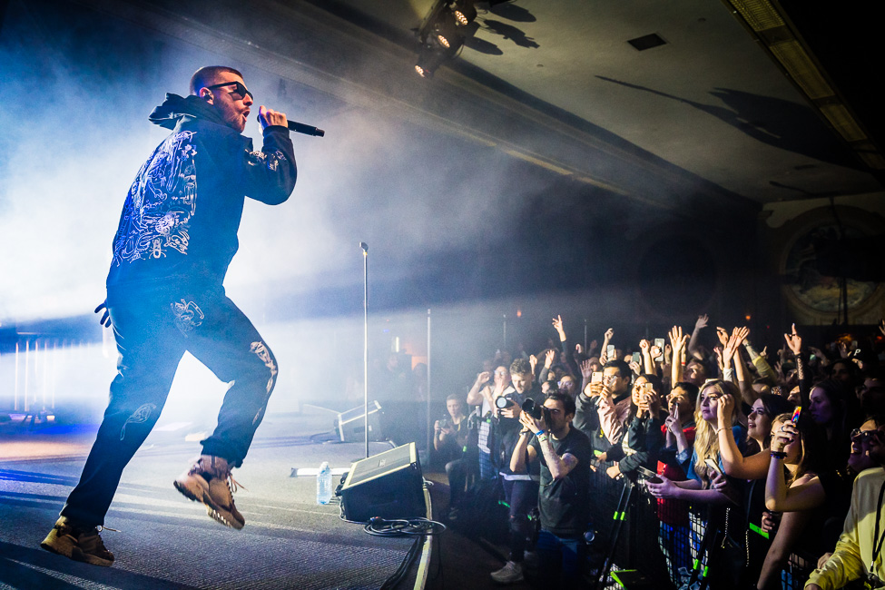 Marc E. Bassy, Crystal Ballroom, photo by Miguel Padilla