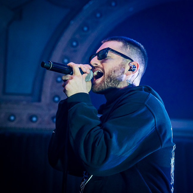 Marc E. Bassy, Crystal Ballroom, photo by Miguel Padilla