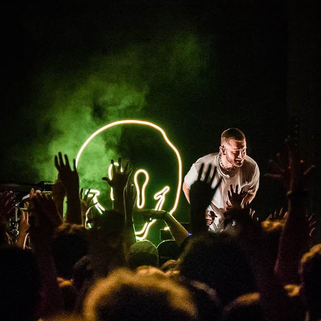 Marc E. Bassy, Crystal Ballroom, photo by Miguel Padilla