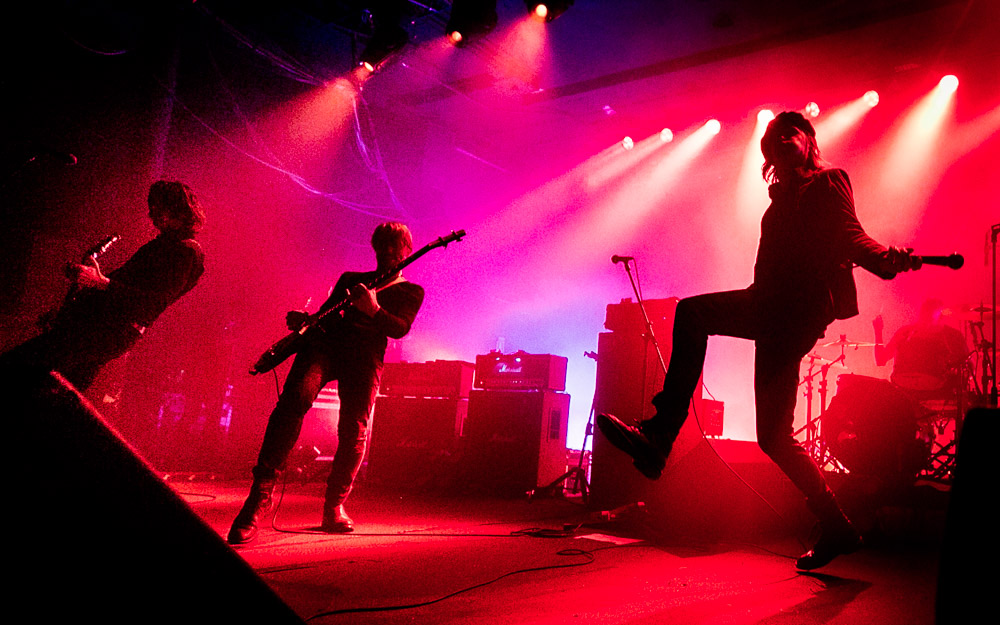 Refused, Roseland Theater, photo by Tojo Andrianarivo