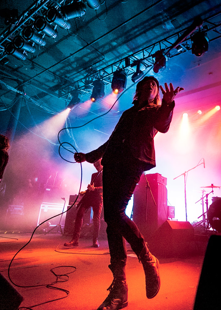 Refused, Roseland Theater, photo by Tojo Andrianarivo