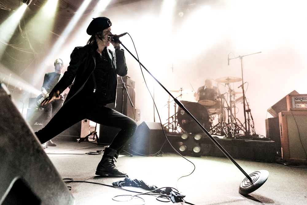 Refused, Roseland Theater, photo by Tojo Andrianarivo