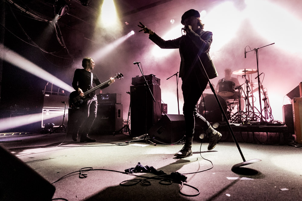 Refused, Roseland Theater, photo by Tojo Andrianarivo