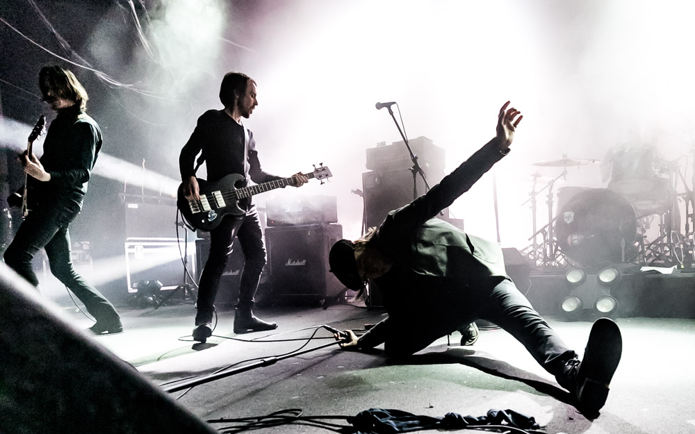 Refused, Roseland Theater, photo by Tojo Andrianarivo