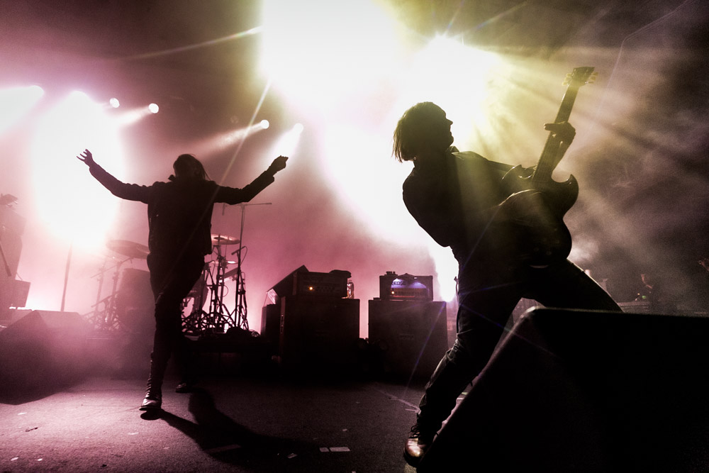 Refused, Roseland Theater, photo by Tojo Andrianarivo