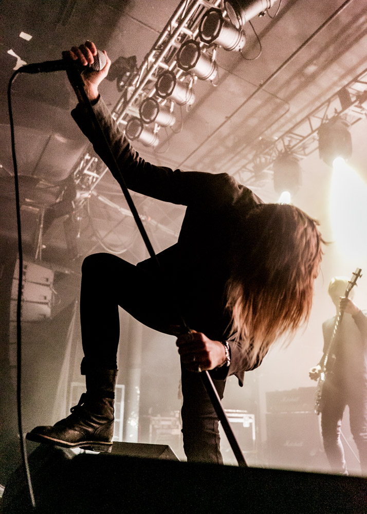 Refused, Roseland Theater, photo by Tojo Andrianarivo