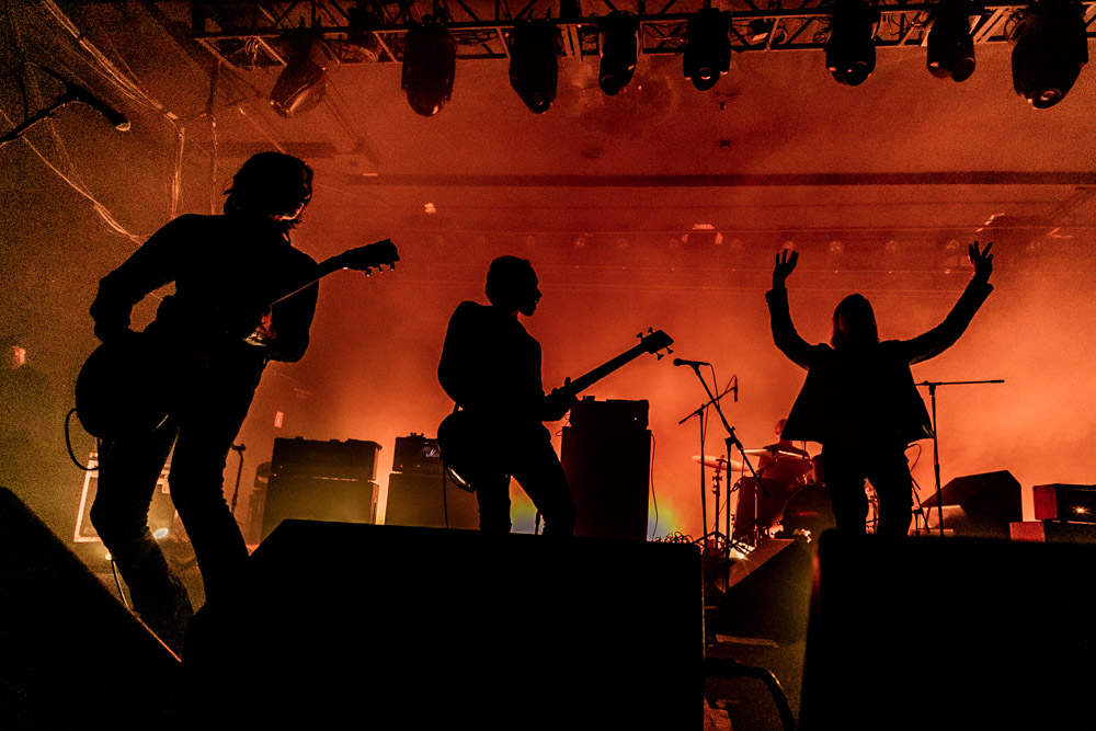 Refused, Roseland Theater, photo by Tojo Andrianarivo