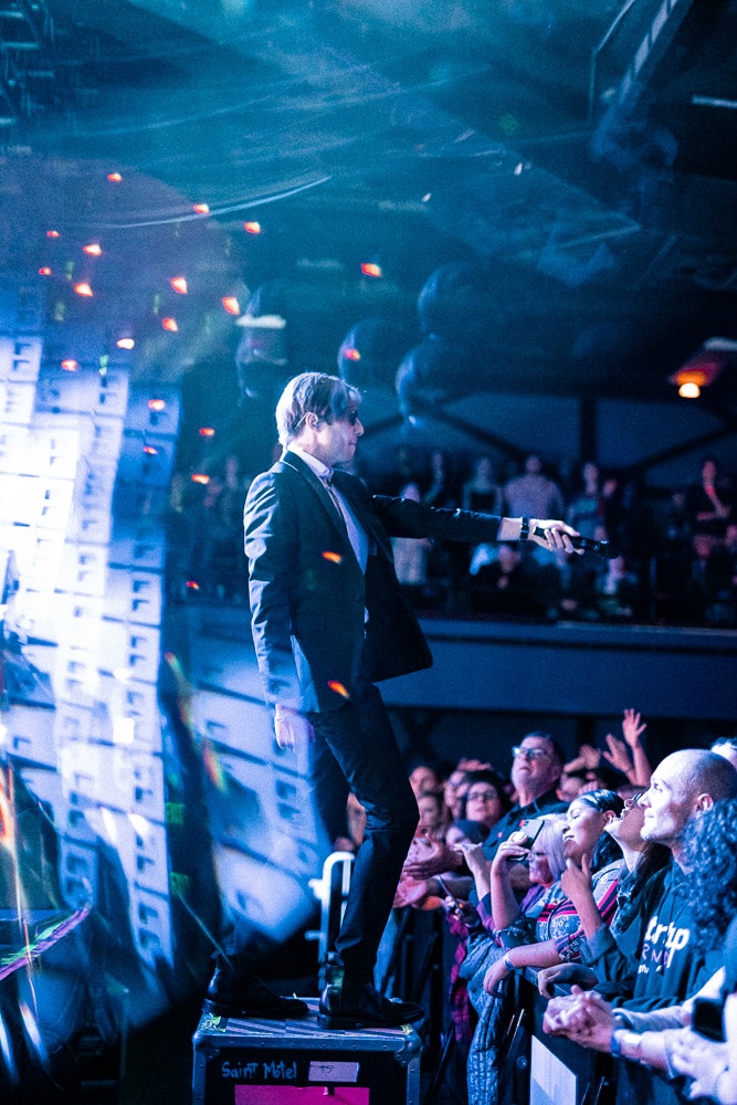 Saint Motel, Roseland Theater, photo by Andrew Wallner