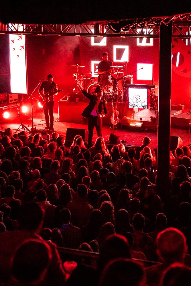 Saint Motel, Roseland Theater, photo by Andrew Wallner