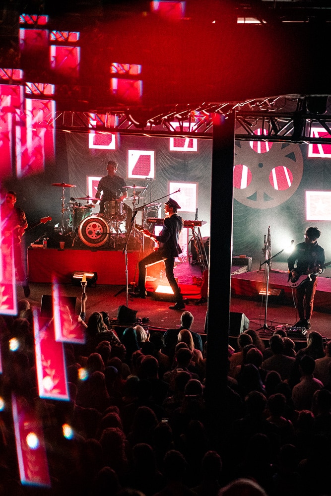 Saint Motel, Roseland Theater, photo by Andrew Wallner