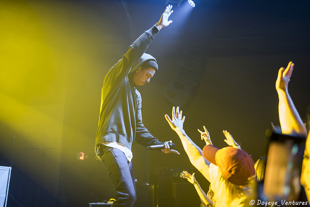 Grieves, Bossanova Ballroom, photo by Ashley Strom