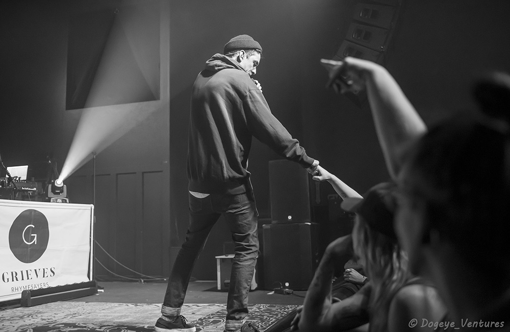 Grieves, Bossanova Ballroom, photo by Ashley Strom