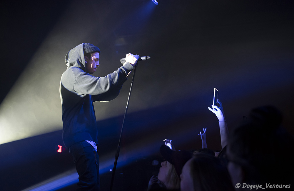 Grieves, Bossanova Ballroom, photo by Ashley Strom