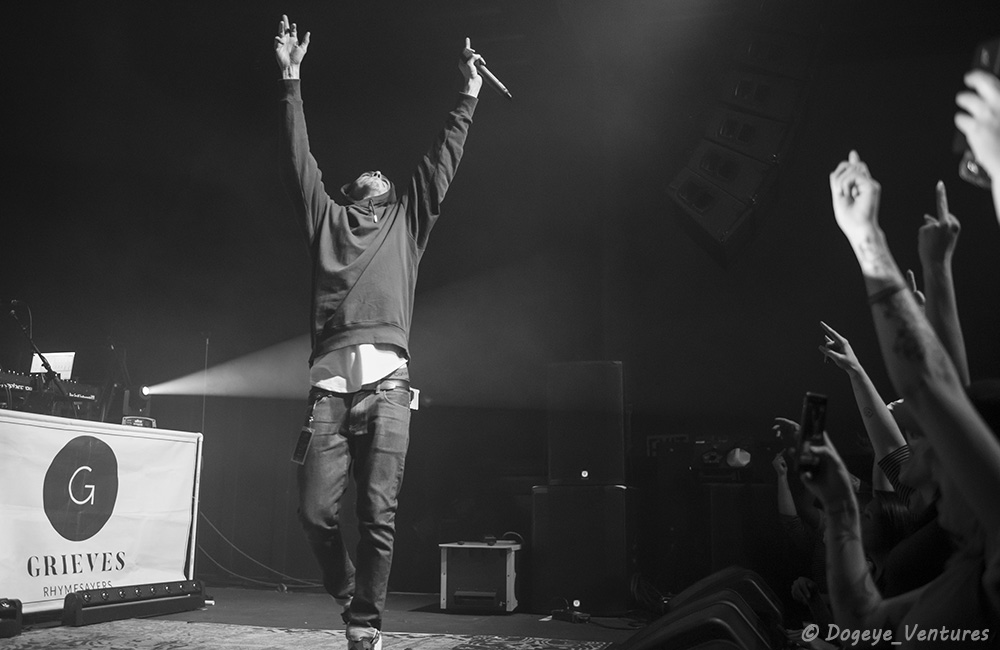 Grieves, Bossanova Ballroom, photo by Ashley Strom