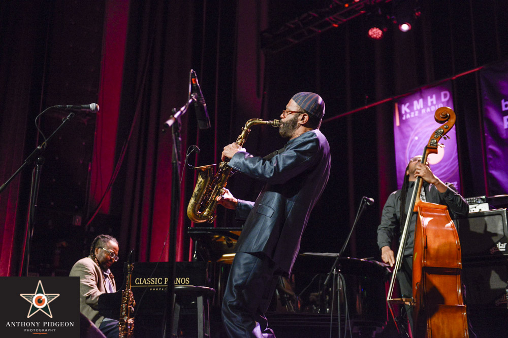Kenny Garrett, Revolution Hall, PDX Jazz Festival, photo by Anthony Pidgeon