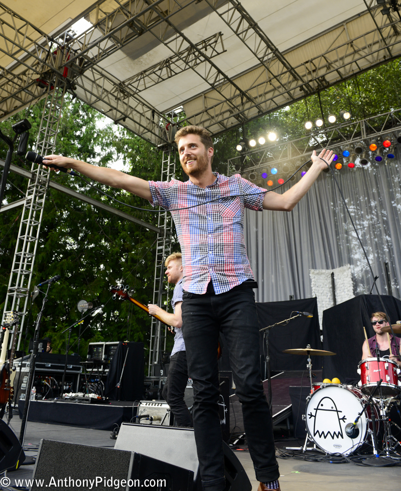 Jukebox The Ghost, Edgefield Amphitheater, photo by Anthony Pidgeon