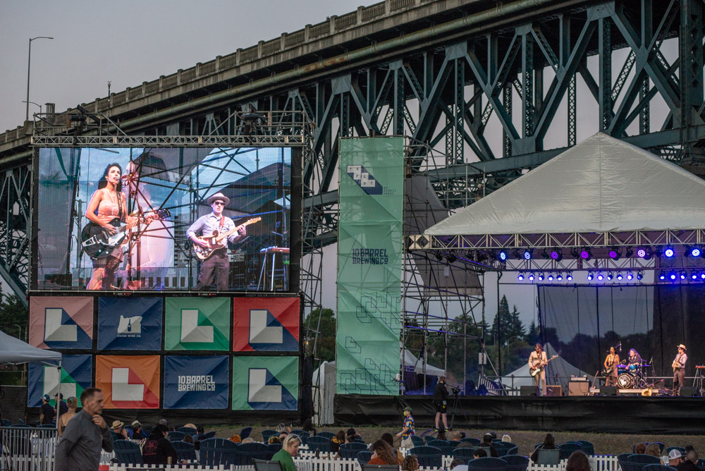 Jenny Don't & The Spurs, The Lot at Zidell Yards, photo by Chad Lanning