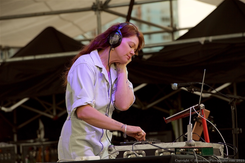 DJ Rescue, The Lot at Zidell Yards, photo by John Alcala