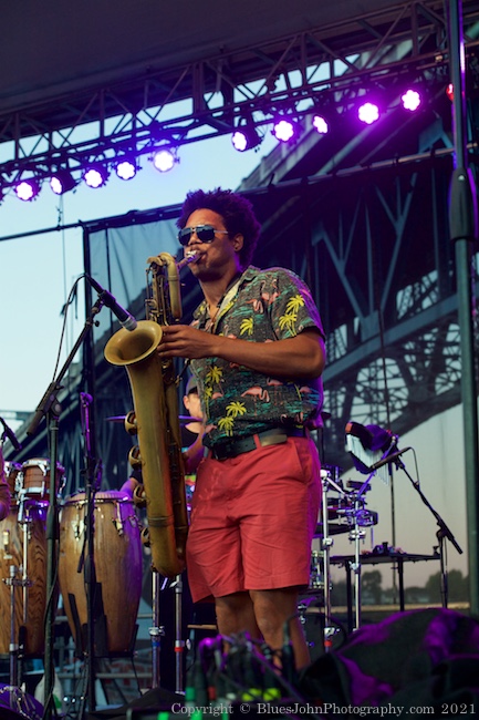 Ghost-Note, The Lot at Zidell Yards, Waterfront Blues Festival, photo by John Alcala