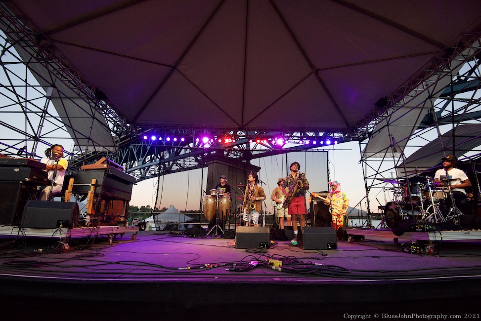 Ghost-Note, The Lot at Zidell Yards, Waterfront Blues Festival, photo by John Alcala